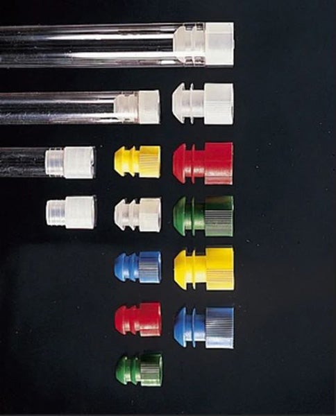 Plastpropp med fläns och räfflat grepp till rör PE röd 11-13mm ...