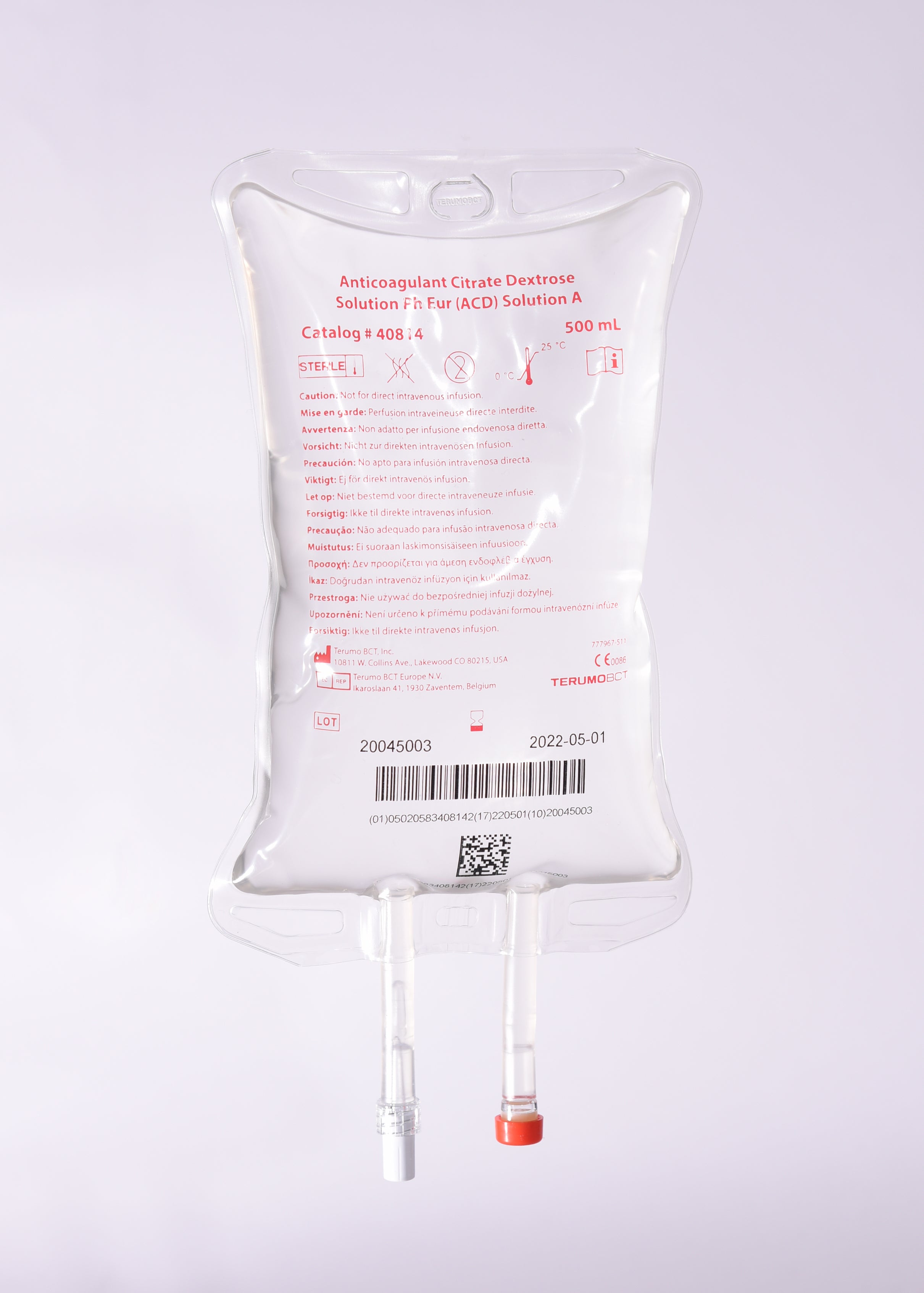 ACD-lösning 500ml 18-pack - Varuförsörjningen